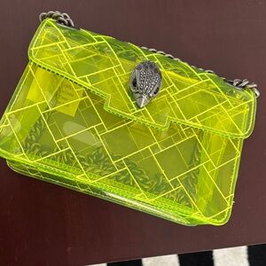 Kurt Geiger Neon Yellow Crossbody Bag